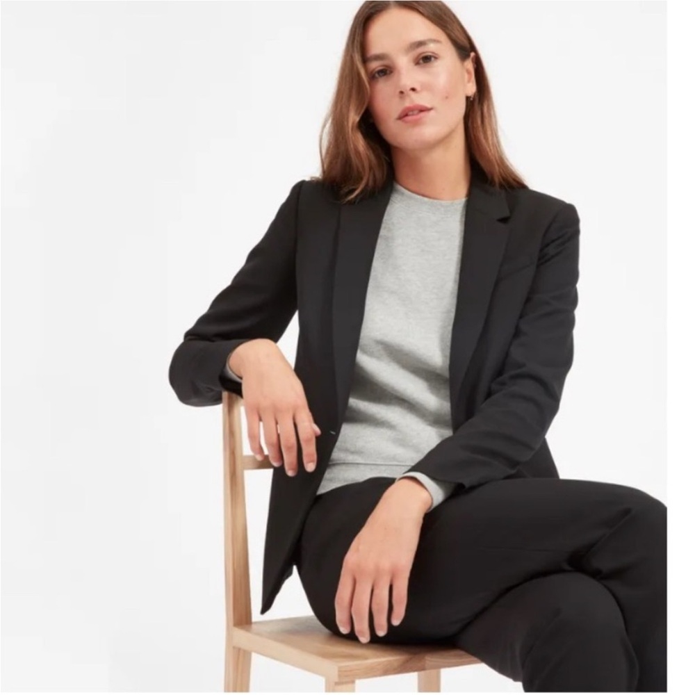 Everlane Go-Weave Classic Black Blazer
